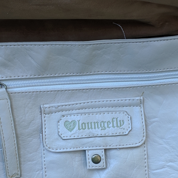 Embossed sugar skull cross body bag, Tan - Picture 4 of 6